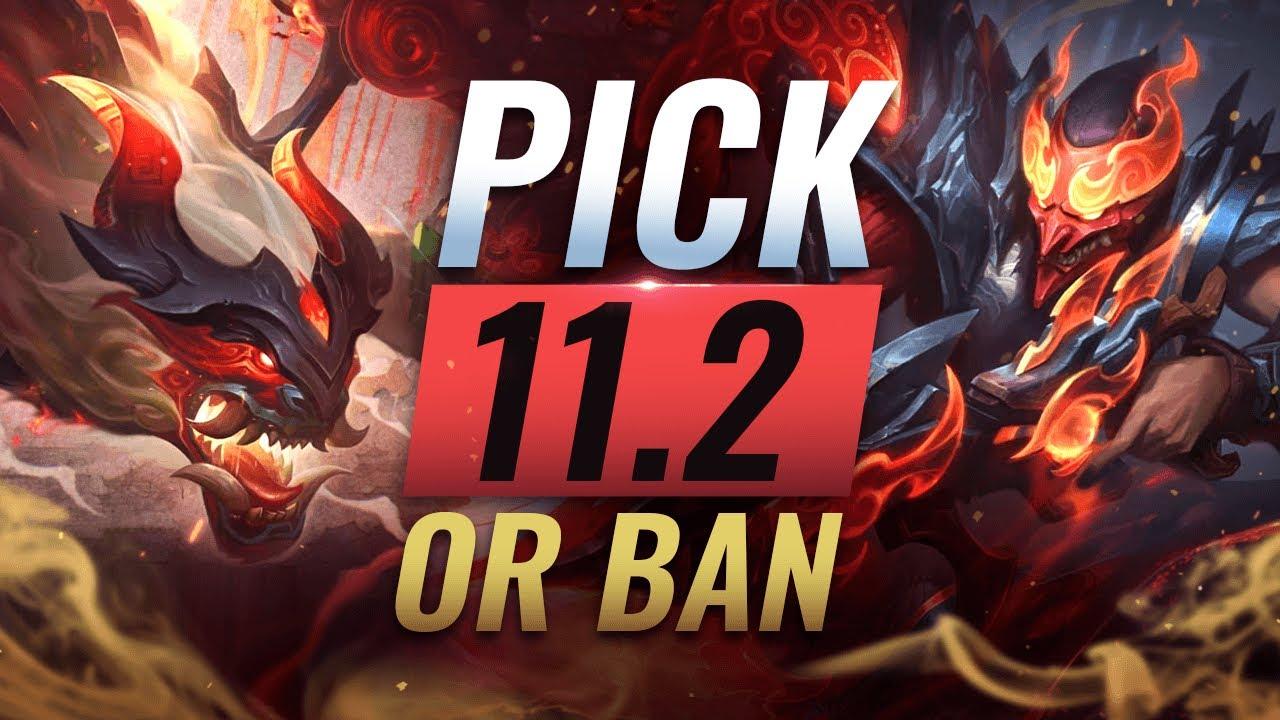 OP PICK or BAN: BEST Builds & Picks For EVERY Role - League of Legends Patch 11.2 thumbnail