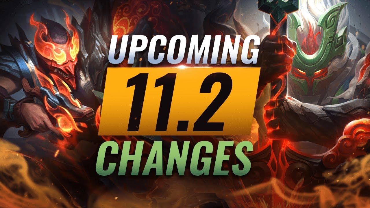 MASSIVE CHANGES: NEW BUFFS & NERFS Coming in Patch 11.2 - League of Legends thumbnail