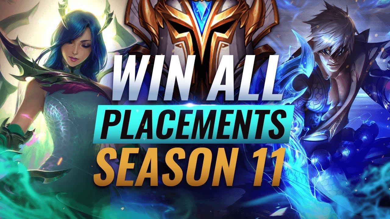 WIN EVERY PLACEMENT: Tricks To DOMINATE Your Placement Matches - League of Legends Season 11 thumbnail