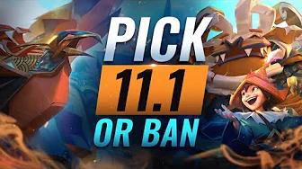 OP PICK or BAN: BEST Builds & Picks For EVERY Role - League of Legends Patch 11.1 thumbnail