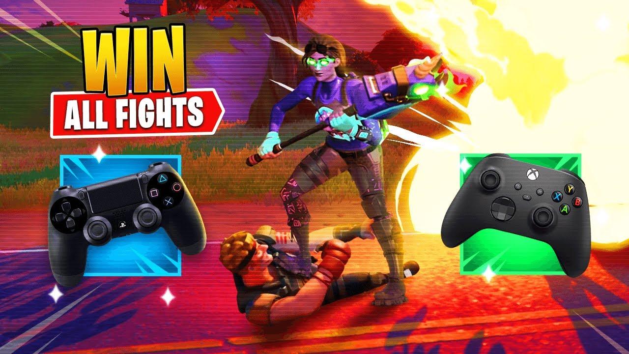 The BEST Tips To WIN ANY FIGHT On CONTROLLER - Fortnite Tips & Tricks thumbnail