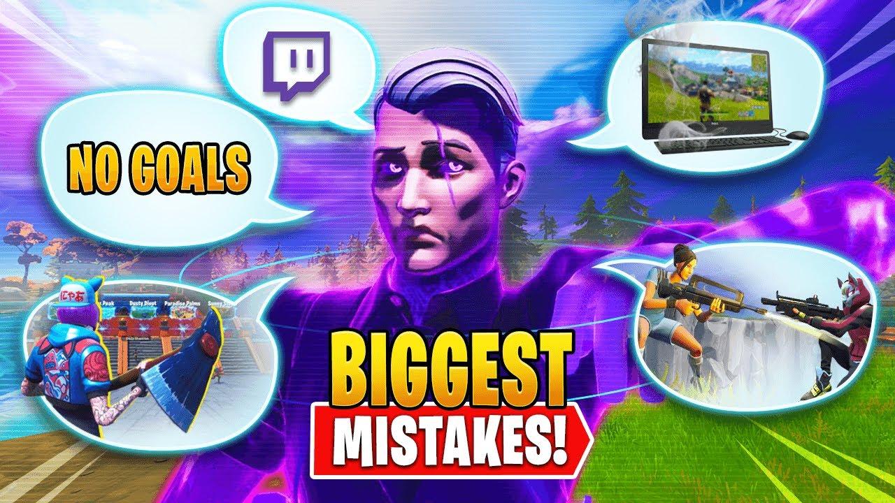 6 FATAL MISTAKES You Shouldn't Make When Going PRO! - Fortnite Tips & Tricks thumbnail