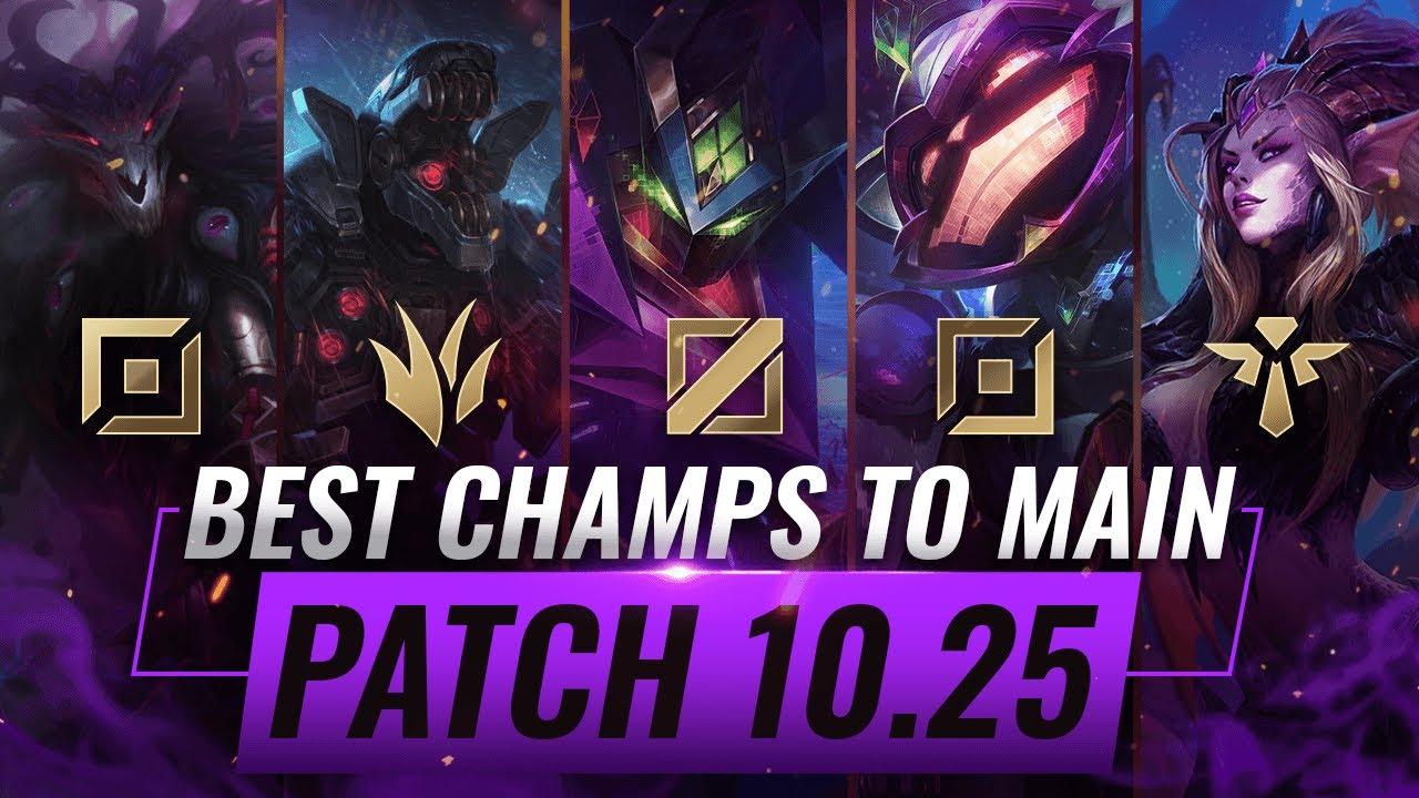 3 BEST Champions To MAIN For EVERY ROLE in Patch 10.25 - League of Legends Preseason 11 thumbnail