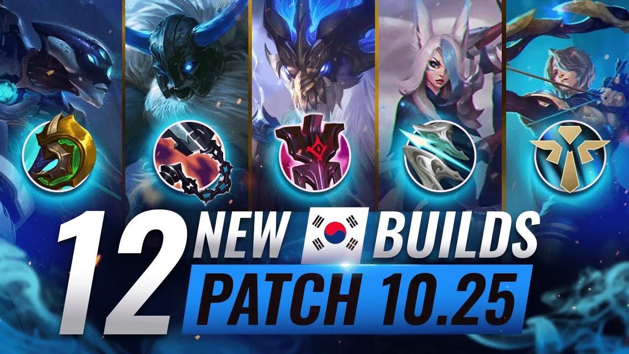 12 NEW BROKEN Korean Builds YOU SHOULD ABUSE in PRESEASON - League of Legends Patch 10.25 thumbnail