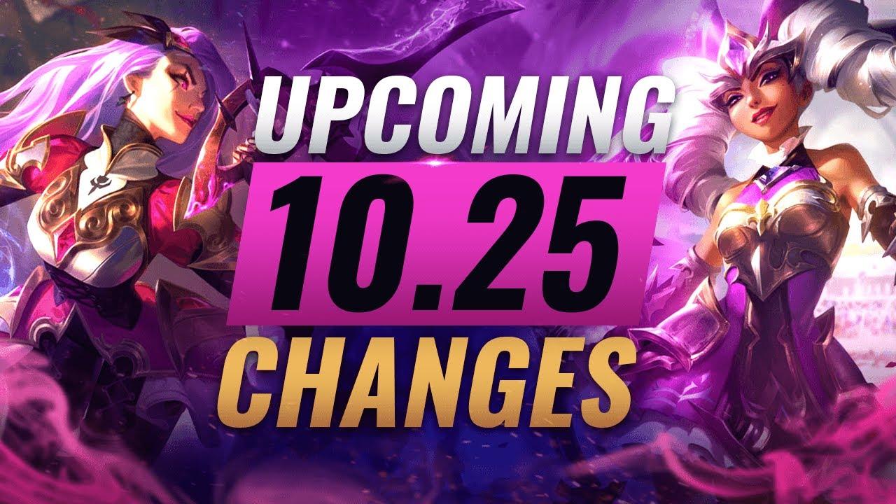 MASSIVE CHANGES: New Buffs & NERFS Coming in PRESEASON Patch 10.25 - League of Legends thumbnail