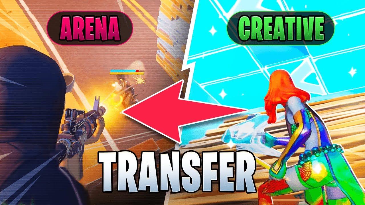 How to Transfer Your Creative Skills To Arena & Tournaments! - Fortnite Tips & Tricks thumbnail