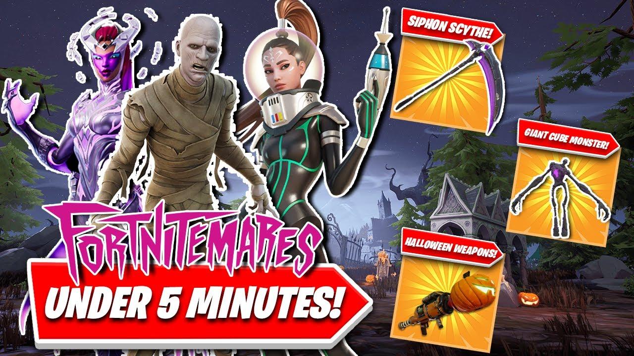 Fortnite Update 18.21: EVERYTHING You NEED TO KNOW In UNDER 5 MINUTES! NEW POI & FORTNITEMARES! thumbnail