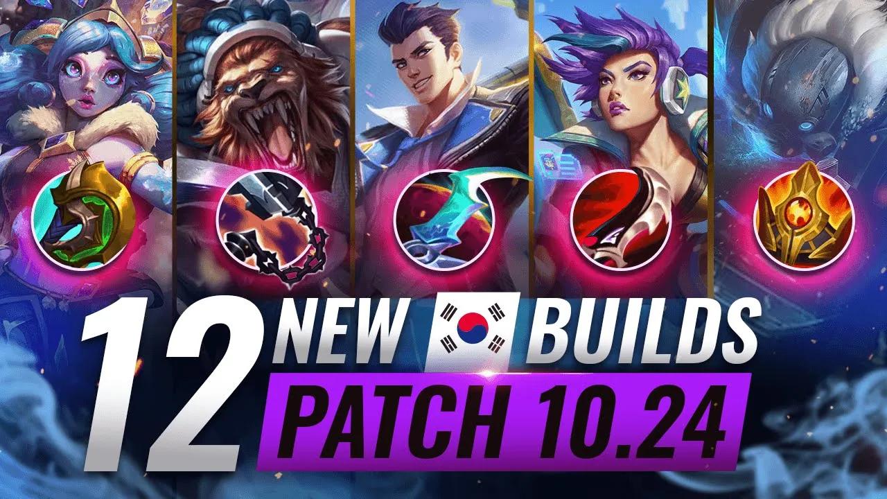 12 NEW BROKEN Korean Builds YOU SHOULD ABUSE in PRESEASON - League of Legends Patch 10.24 thumbnail