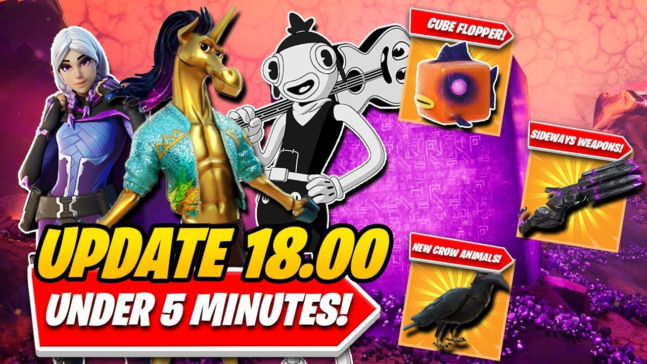 Fortnite CHAPTER 2 SEASON 8 Update: EVERYTHING You NEED TO KNOW From The CUBED In UNDER 5 MINUTES! thumbnail