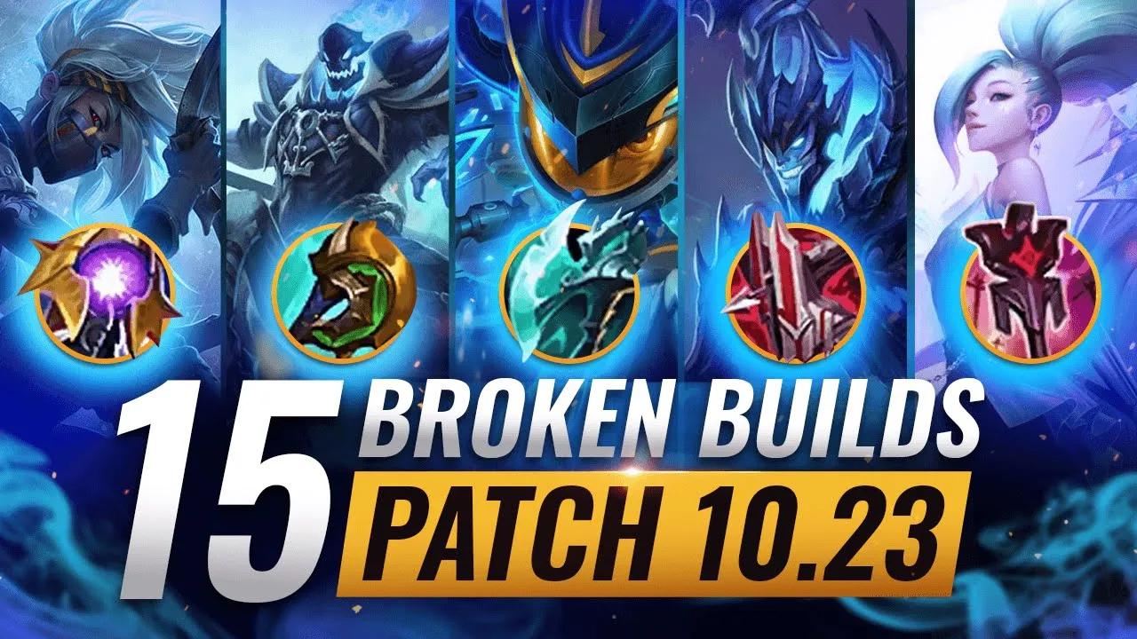 15 NEW BROKEN Builds You SHOULD ABUSE During PRESEASON - League of Legends Patch 10.23 thumbnail