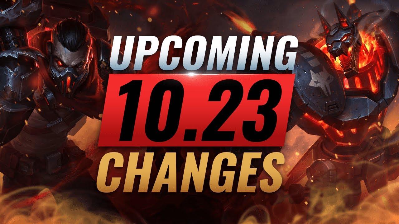 MASSIVE CHANGES: New Buffs & REWORKS Coming in PRESEASON Patch 10.23 - League of Legends thumbnail