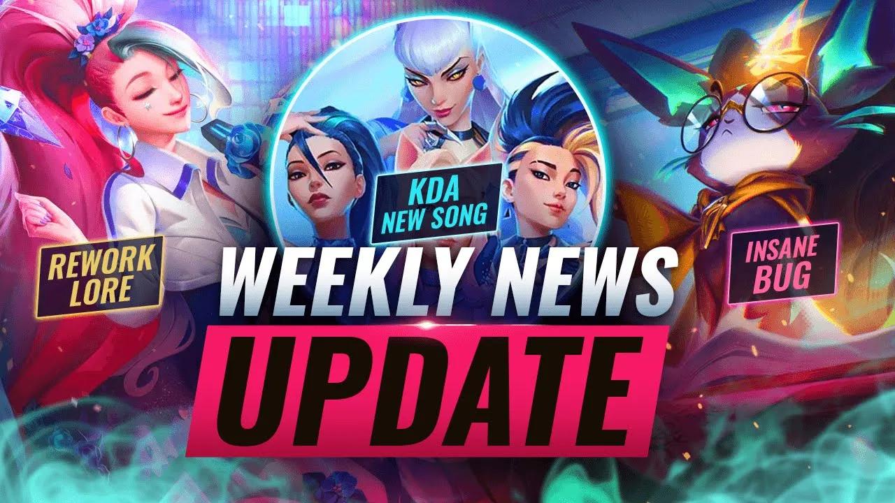 NEW UPDATES: SERAPHINE LORE REWORK + MASSIVE Yuumi Bug + NEW K/DA Song & MORE - League of Legends thumbnail