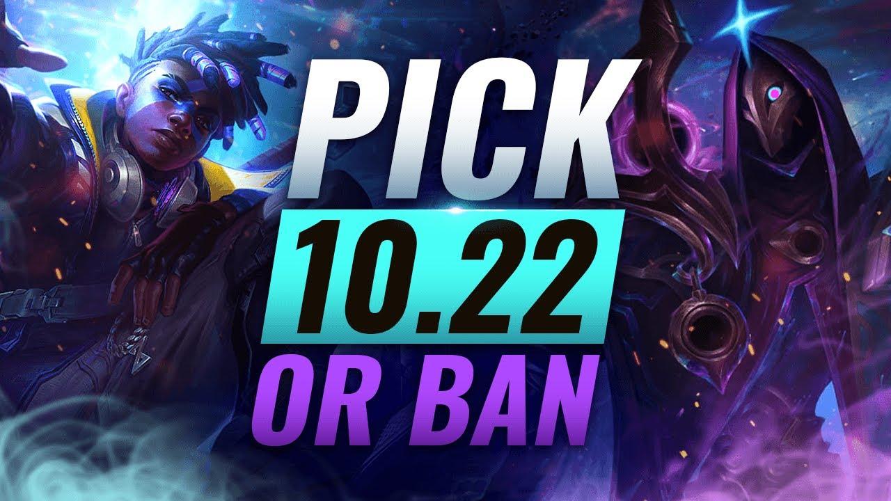 OP PICK or BAN: BEST Builds & Picks For EVERY Role - League of Legends Patch 10.22 thumbnail