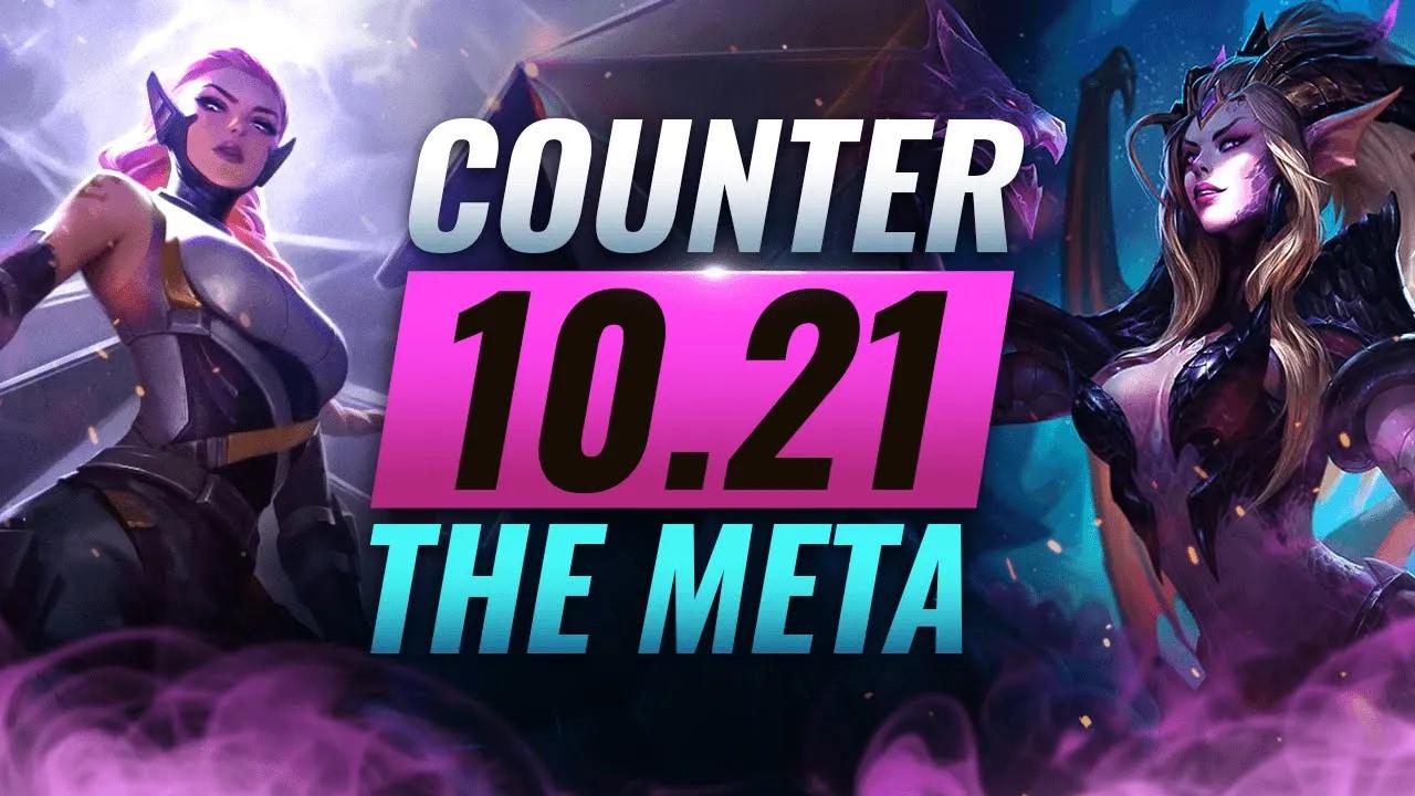 COUNTER THE META: How To DESTROY OP Champs for EVERY Role - League of Legends Patch 10.21 thumbnail