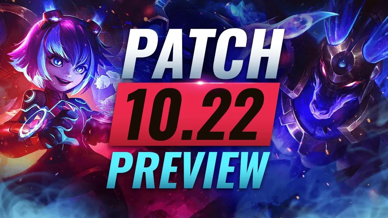 NEW PATCH PREVIEW: Upcoming Champ Adjustments for Patch 10.22 - League of Legends Season 10 thumbnail