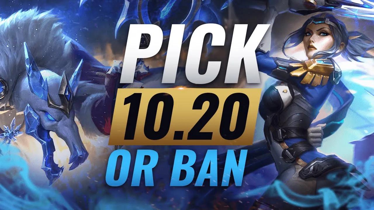 OP PICK or BAN: BEST Builds & Picks For EVERY Role - League of Legends Patch 10.20 thumbnail