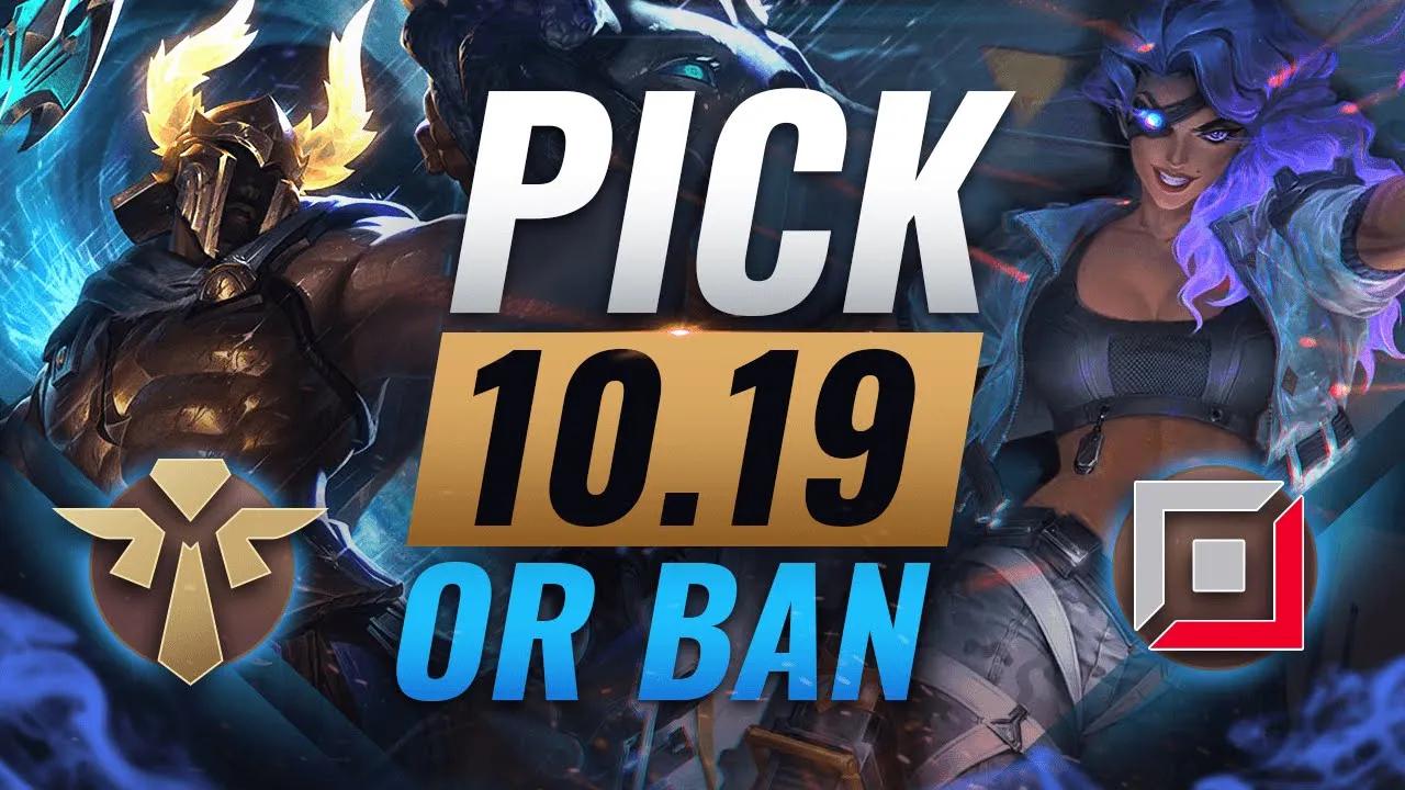 OP PICK or BAN: BEST Builds For EVERY Role - League of Legends Patch 10.19 thumbnail