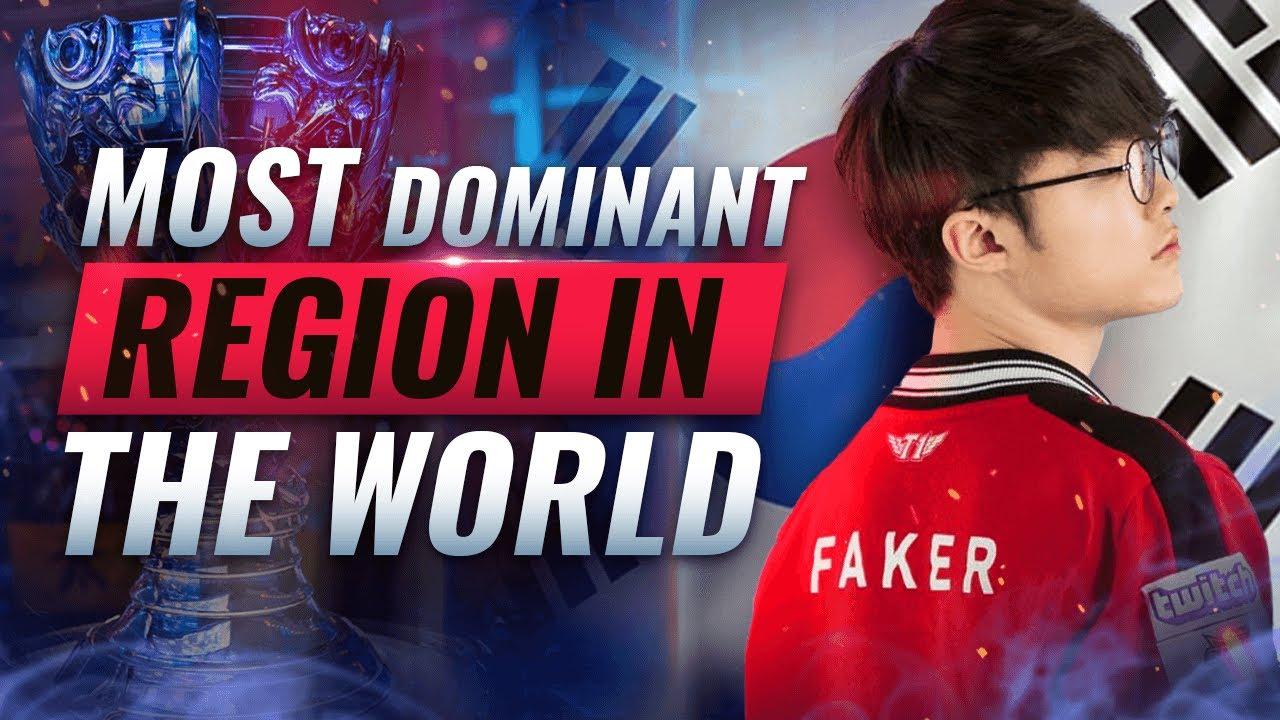 The MOST DOMINANT Region in League of Legends History: The Rise of Korea thumbnail