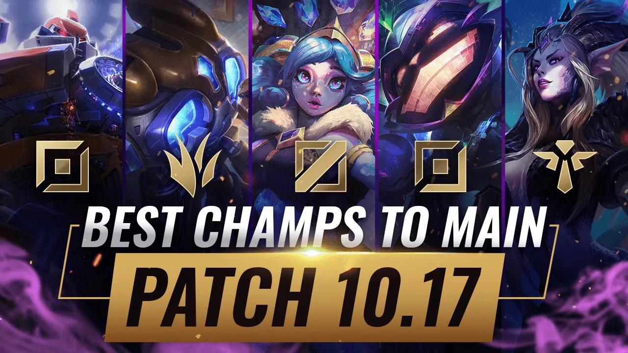 3 BEST Champions To MAIN For EVERY ROLE in Patch 10.17 - League of Legends Season 10 thumbnail