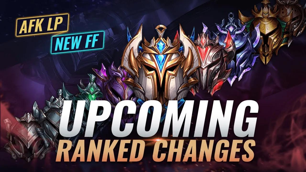 HUGE RANKED CHANGES: AFK LP PUNISHMENT + NEW FF Timer - League of Legends Season 10 thumbnail