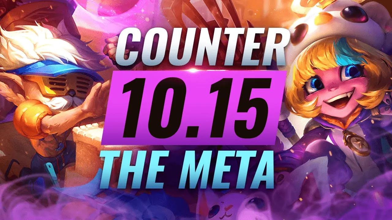 COUNTER THE META: How To DESTROY OP Champs for EVERY Role - League of Legends Patch 10.15 thumbnail