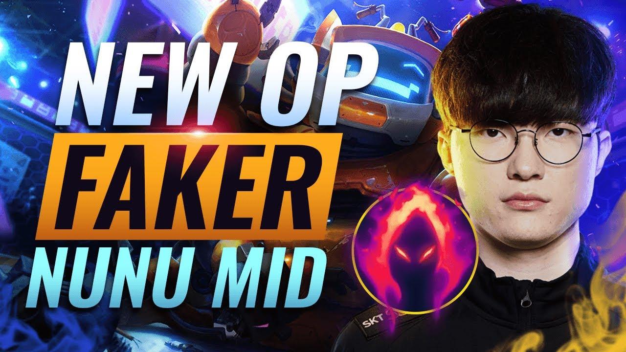 NEW OP BUILD: How Faker is DESTROYING Solo Queue With NUNU MID - League of Legends thumbnail