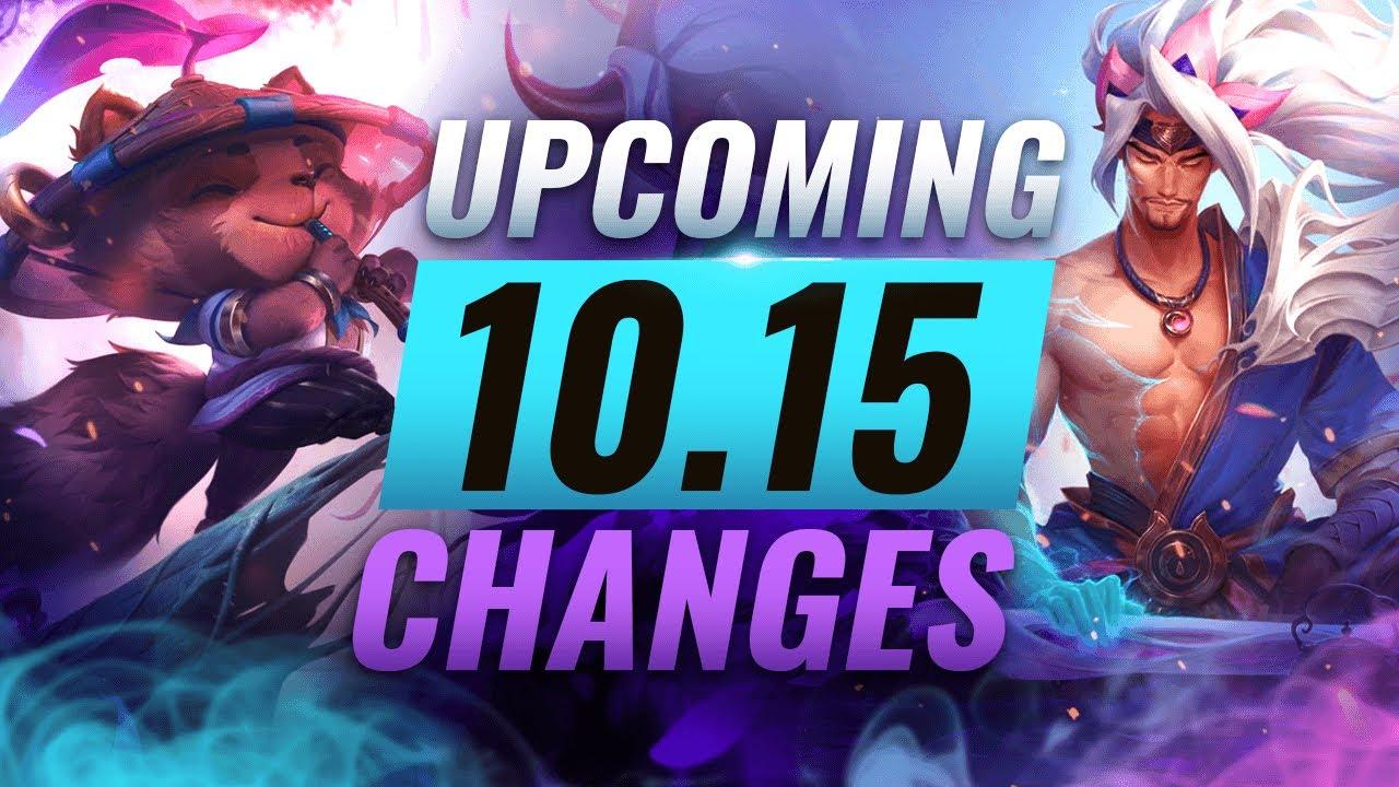 MASSIVE CHANGES: New Buffs & NERFS Coming in Patch 10.15 - League of Legends thumbnail