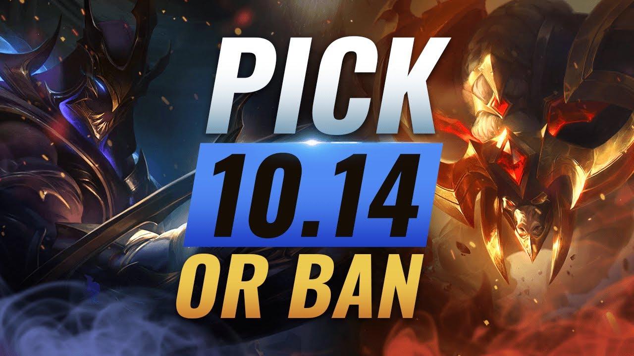 OP PICK or BAN: BEST Builds For EVERY Role - League of Legends Patch 10.14 thumbnail