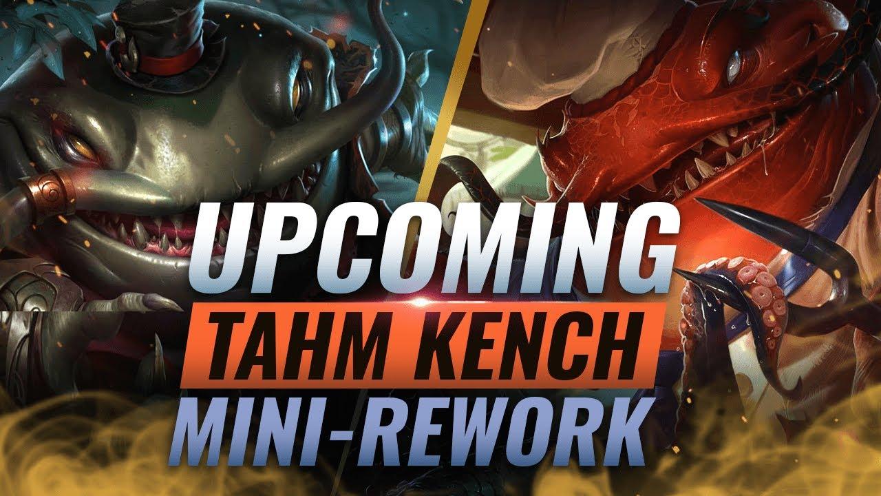 NEW Mini REWORK: Upcoming Tahm Kench Changes Coming SOON - League of Legends Season 10 thumbnail