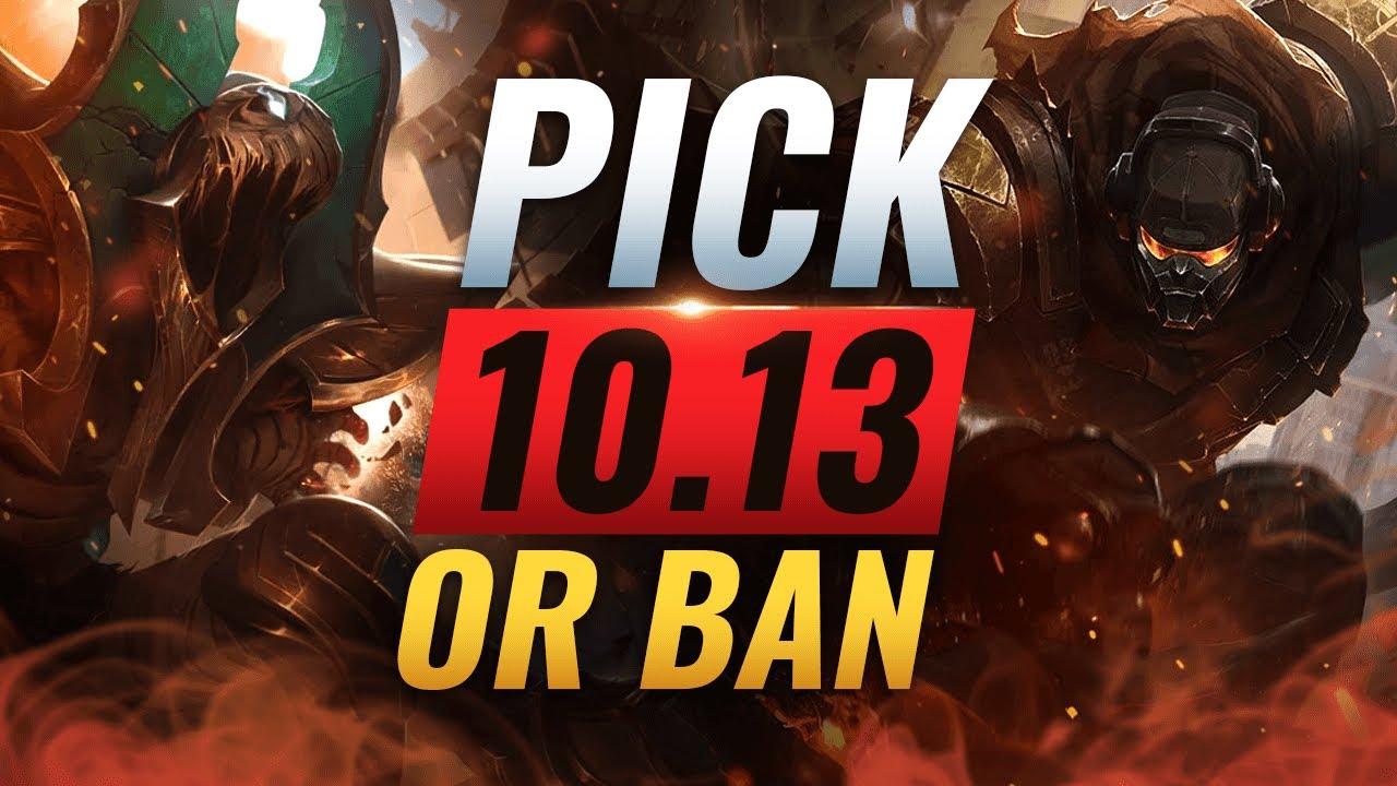 OP PICK or BAN: BEST Builds For EVERY Role - League of Legends Patch 10.13 thumbnail