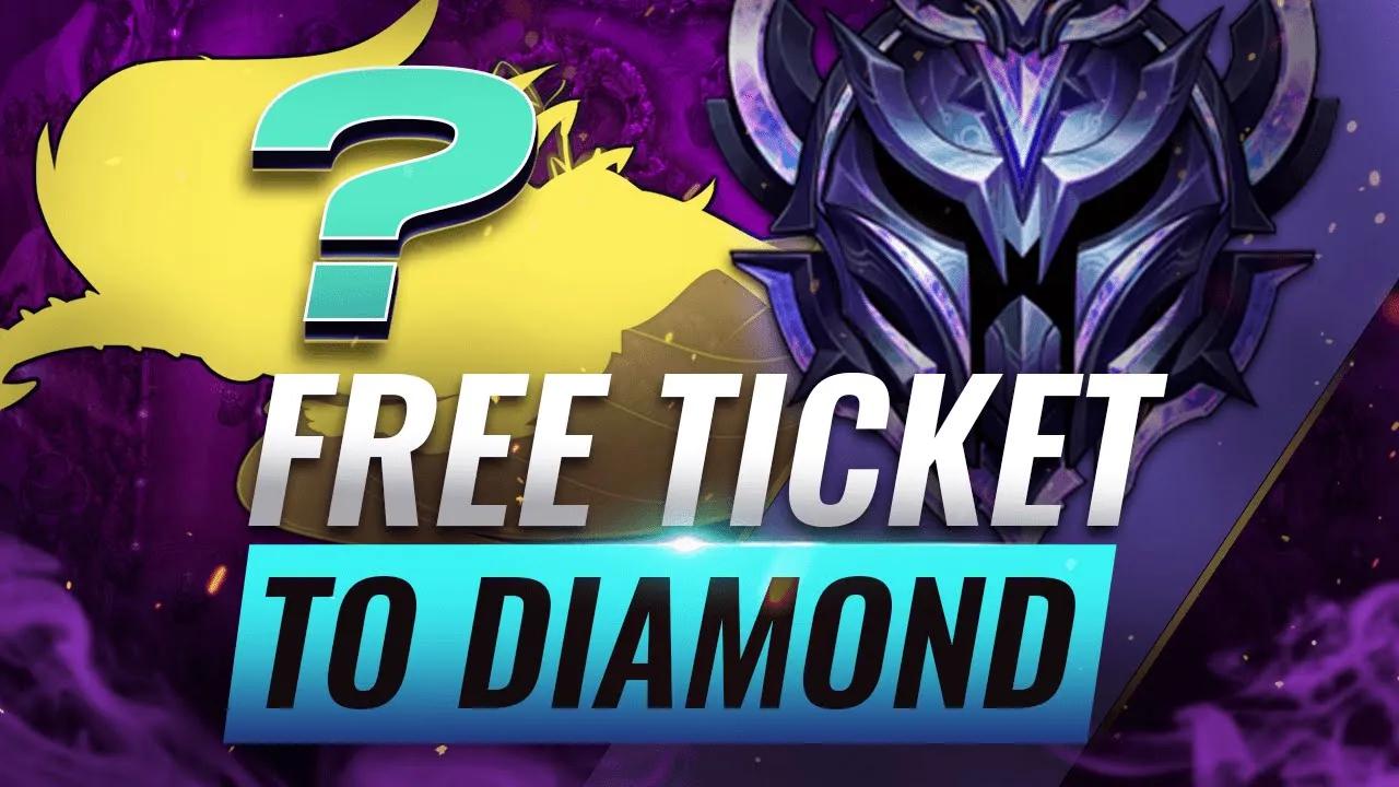 This HIDDEN OP Champion is YOUR FREE TICKET To DIAMOND - League of Legends Season 10 thumbnail