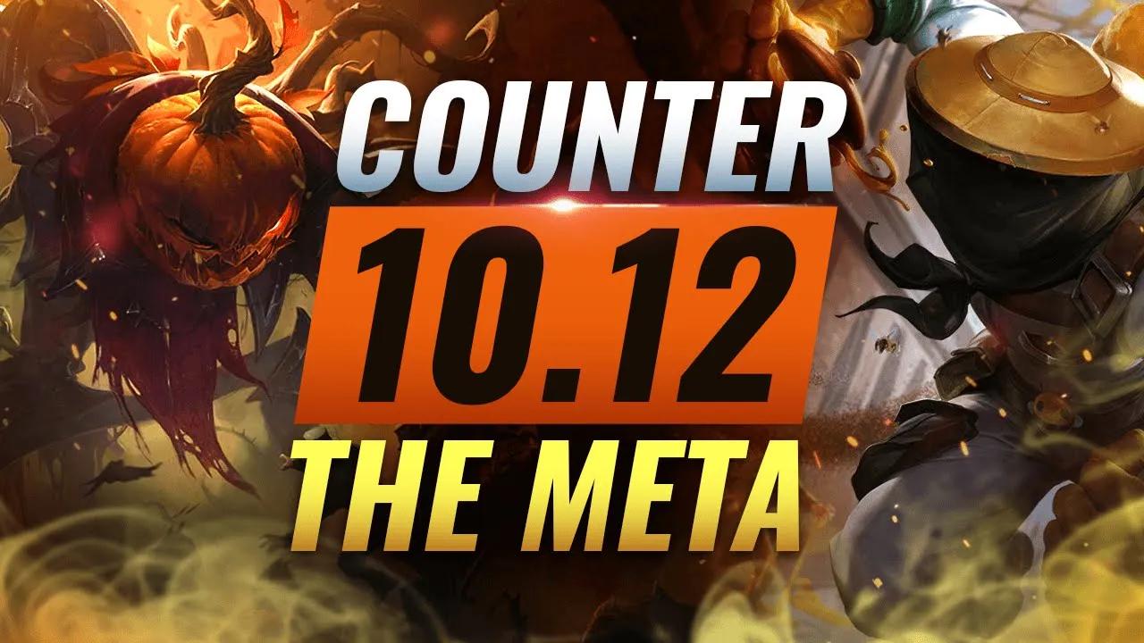 COUNTER THE META: How To DESTROY OP Champs for EVERY Role - League of Legends Patch 10.12 thumbnail