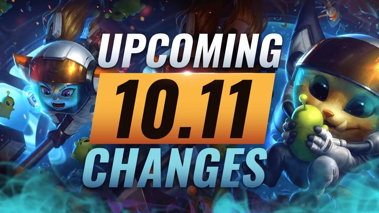 MASSIVE CHANGES: New Buffs & REWORKS Coming in Patch 10.11 - League of Legends thumbnail