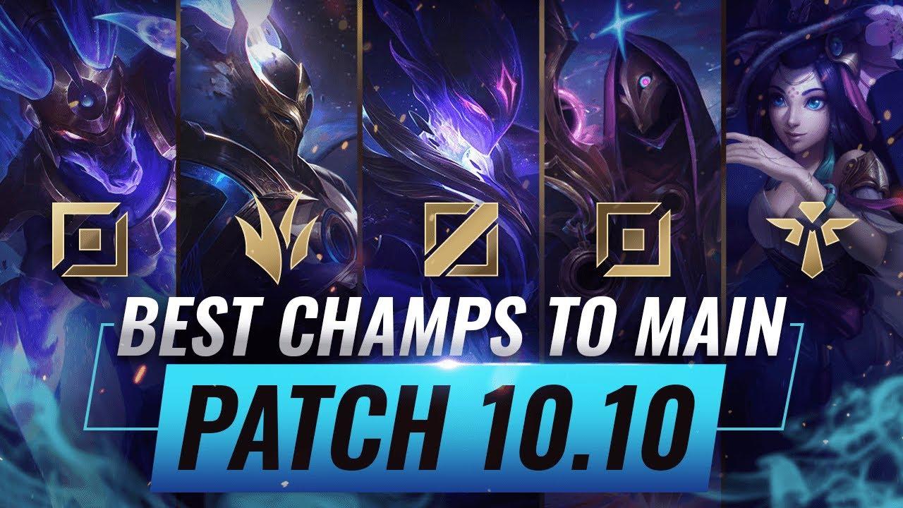 3 BEST Champions To MAIN For EVERY ROLE in Patch 10.10 - League of Legends Season 10 thumbnail