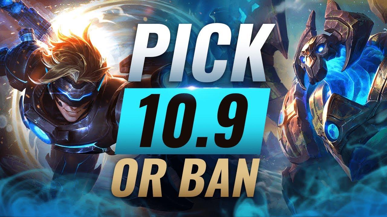 OP PICK or BAN: BEST Builds For EVERY Role - League of Legends Patch 10.9 thumbnail