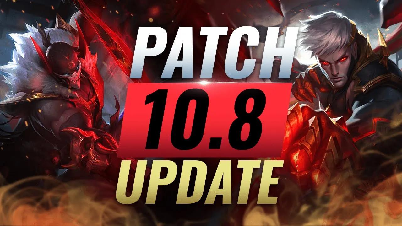 NEW UPDATE: BEST Champions TIER List – League of Legends Patch 10.8 thumbnail