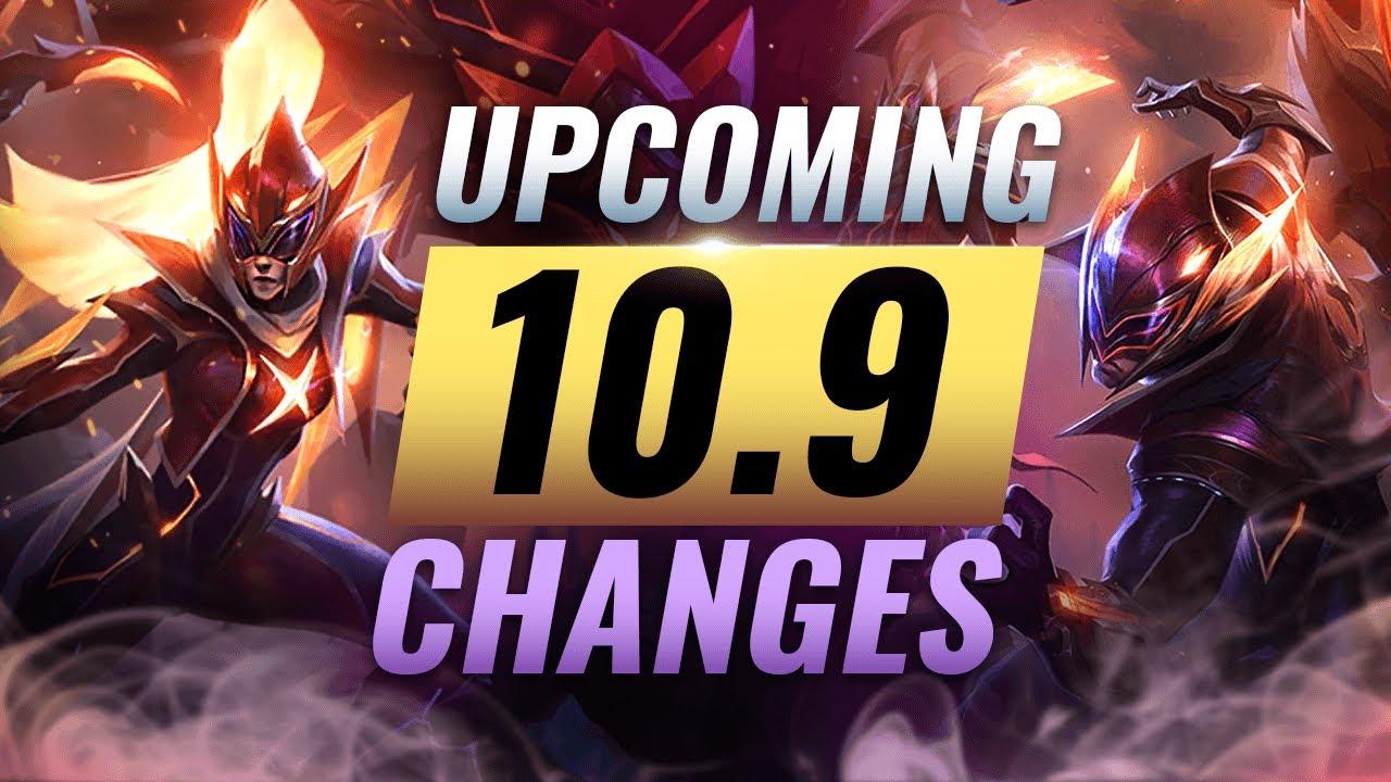 MASSIVE CHANGES: New Buffs & NERFS Coming in Patch 10.9 - League of Legends thumbnail