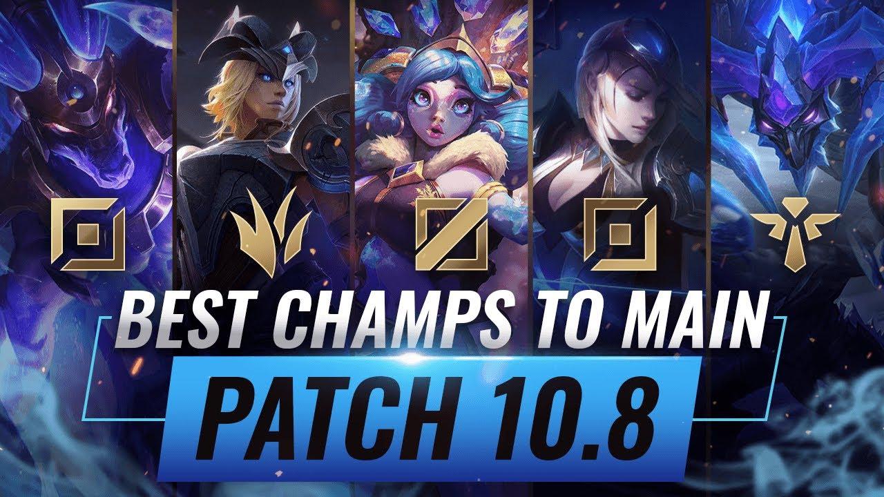 3 BEST Champions To MAIN For EVERY ROLE in Patch 10.8 - League of Legends Season 10 thumbnail