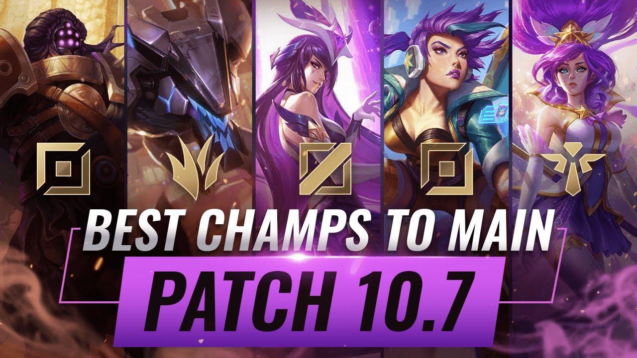 3 BEST Champions To MAIN For EVERY ROLE in Patch 10.7 - League of Legends Season 10 thumbnail