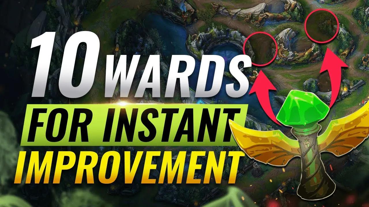 INSTANTLY Increase Your Winrate With These 10 Warding Spots - League of Legends Season 10 thumbnail