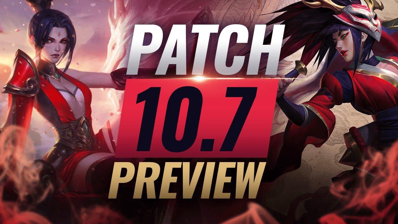 NEW PATCH PREVIEW: Upcoming Changes List for Patch 10.7 - League of Legends Season 10 thumbnail