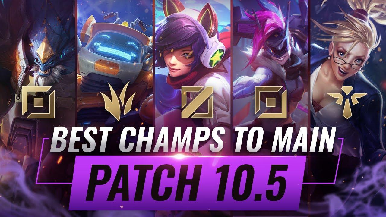 3 BEST Champions To MAIN For EVERY ROLE in Patch 10.5 - League of Legends Season 10 thumbnail