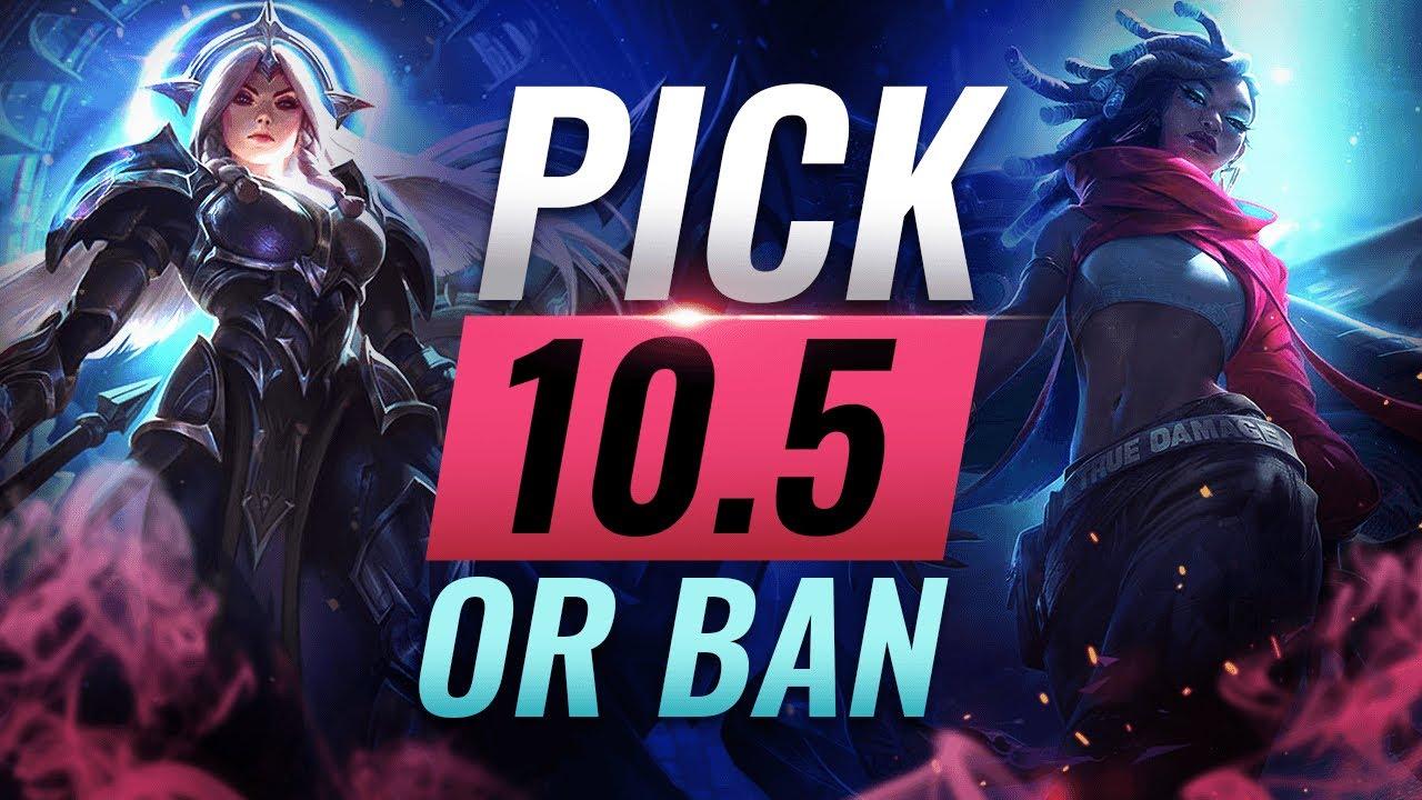 OP Pick or Ban: BEST BUILDS For EVERY Role - League of Legends Patch 10.5 thumbnail