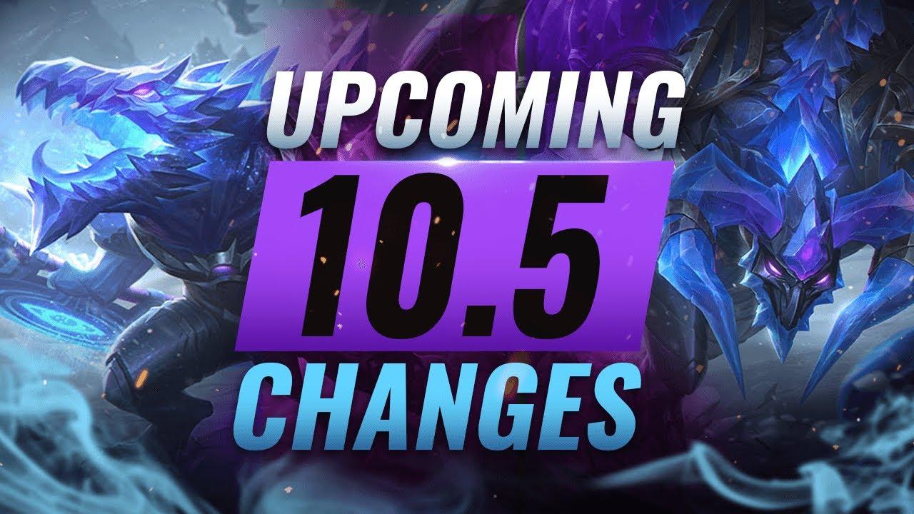 MASSIVE CHANGES: New Buffs & REWORKS Coming in Patch 10.5 - League of Legends thumbnail