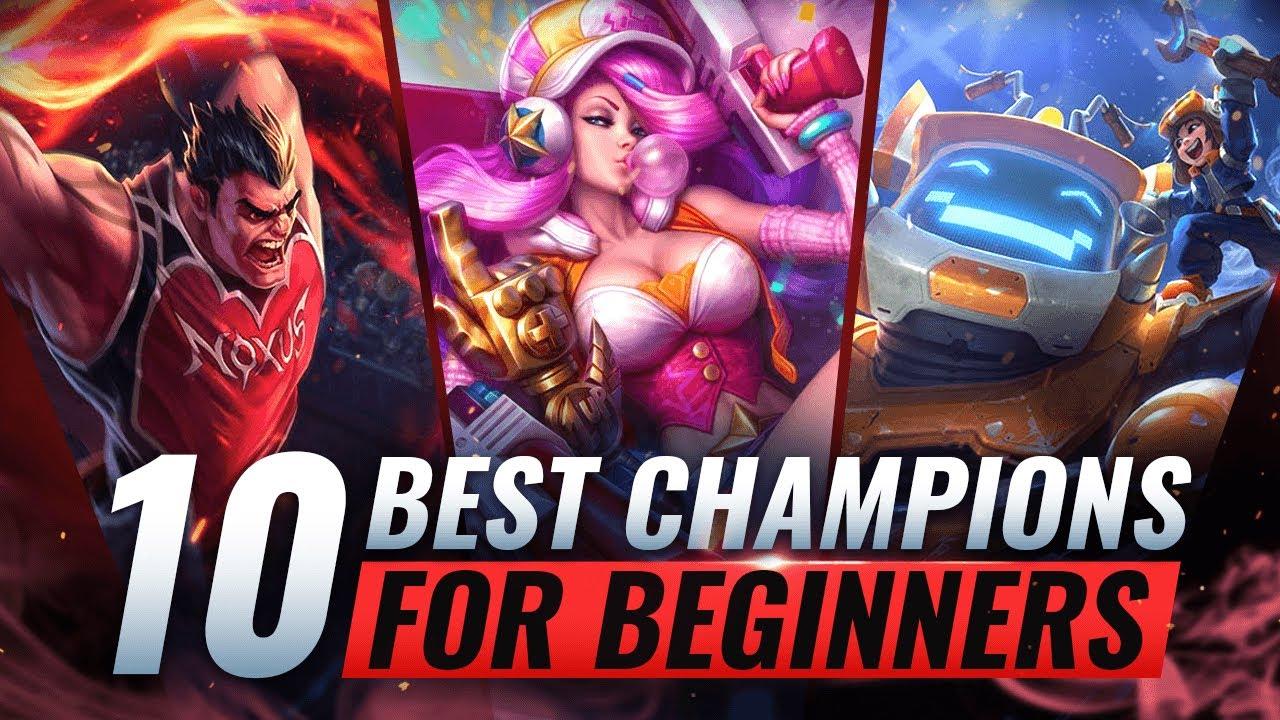 10 BEST & EASIEST Champions For BEGINNERS - League of Legends Season 10 thumbnail