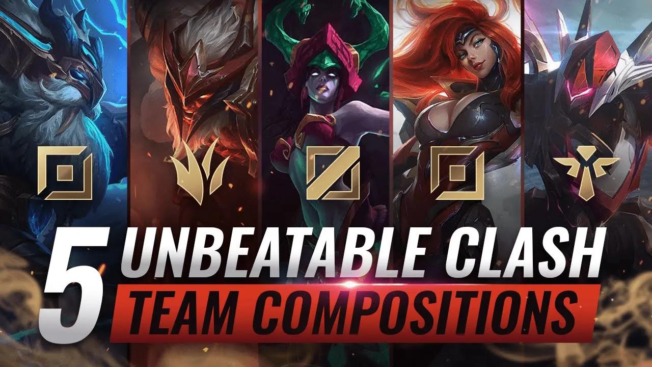 5 UNBEATABLE Team Compositions For CLASH YOU MUST ABUSE - League of Legends Season 10 thumbnail