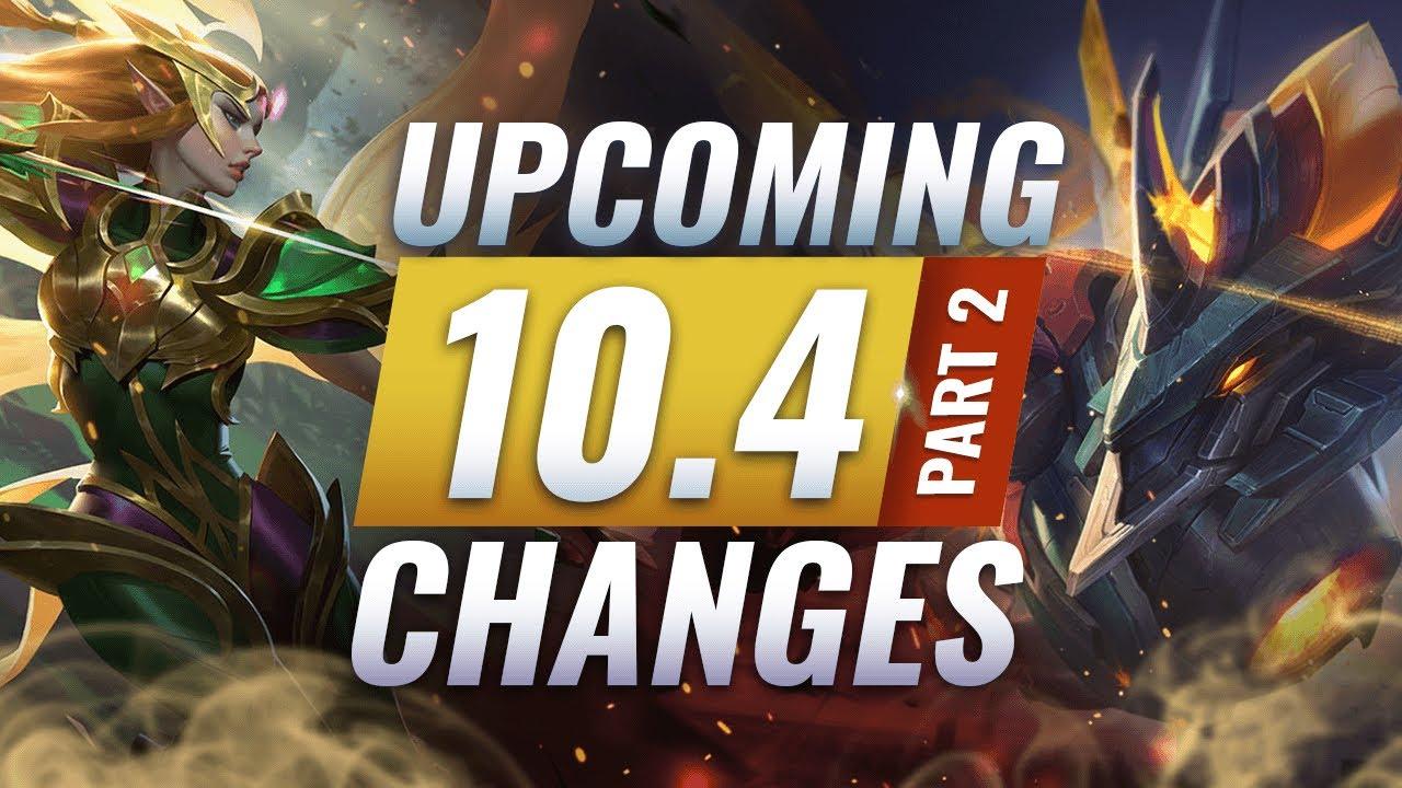 MASSIVE CHANGES: New Buffs & REWORKS Coming in Patch 10.4 (PART 2) - League of Legends thumbnail