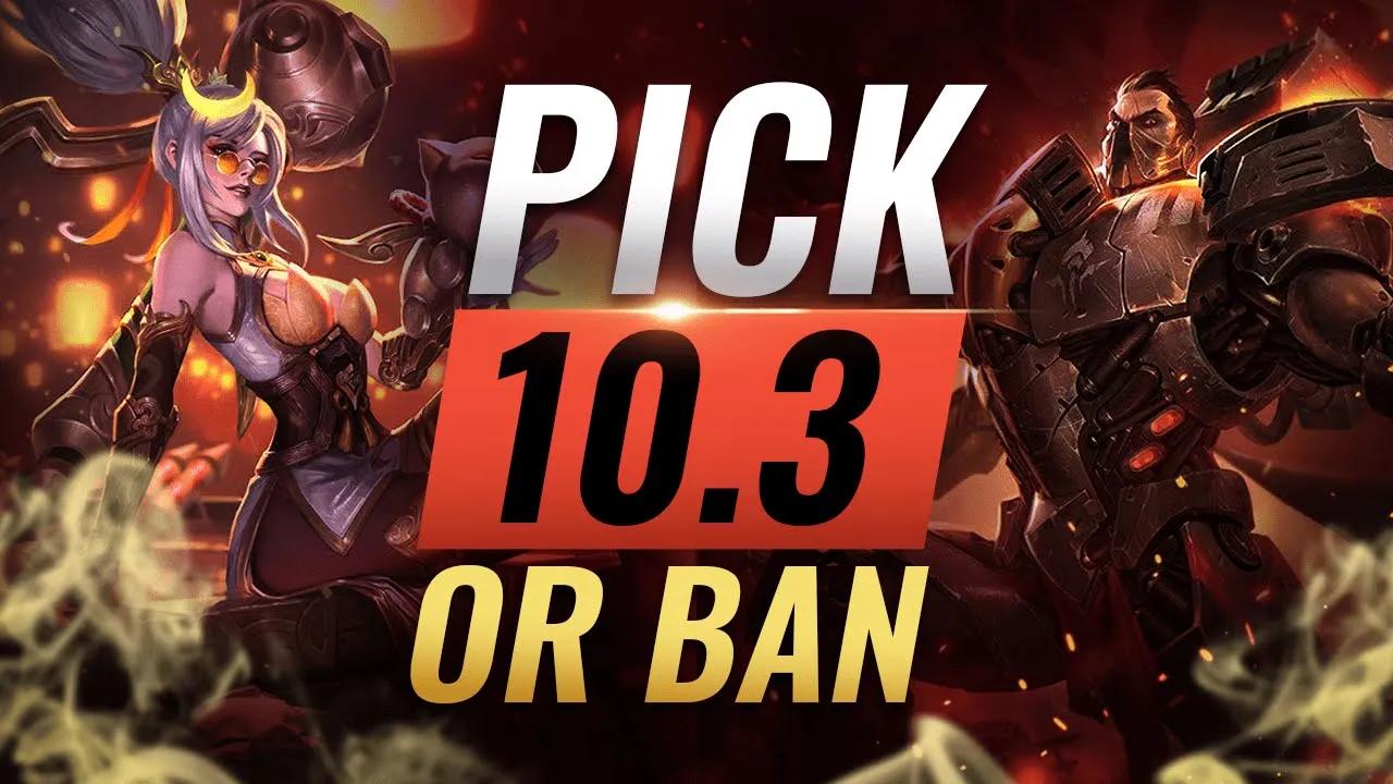 OP Pick or Ban: BEST BUILDS For EVERY Role - League of Legends Patch 10.3 thumbnail