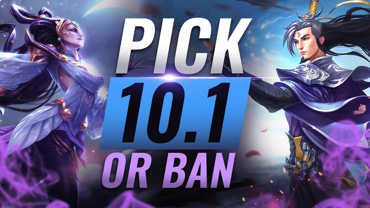 OP Pick or Ban: BEST BUILDS For EVERY Role - League of Legends Patch 10.1 thumbnail