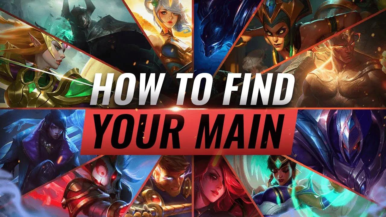 How To Choose Your PERFECT MAIN CHAMPION - League of Legends thumbnail